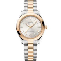 Seamaster Aqua Terra 150M 30&nbsp;mm, steel - Moonshine&trade; gold on steel - Moonshine&trade; gold - 22020302002001
