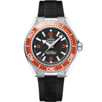 Seamaster Planet Ocean 600M 42&nbsp;mm, steel on rubber strap - 21732422101003