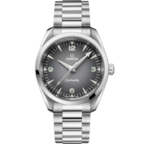 Seamaster Railmaster 38&nbsp;mm, Stahl mit Stahlarmband - 23510382006001