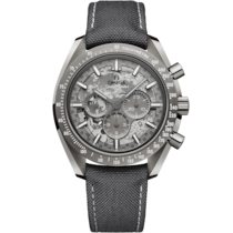 Speedmaster Dark Side of the Moon 44.25&nbsp;mm, grey ceramic on coated nylon fabric strap - 31092445006001